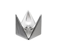 Alessi AGO01 Roost Egg Cup Aluminium Mirror Polished, Silver, 4.5 x 4.5 x 4.5 cm