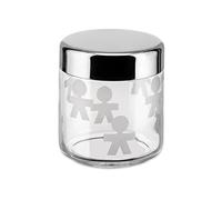 Alessi AKK36 Girotondo Kitchen Storage Jar with Hermetic Lid, 750ml, White