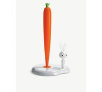 Alessi | Bunny & Carrot ASG42 W - Design Kitchen Roll Holder in Thermoplastic Resin, White