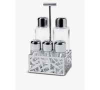 Alessi Alessi Cactus! Stainless Steel 5 Piece Condiment Set 21.6cm Nocolor