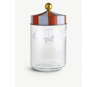 Alessi Alessi Circus Glass Jar 19cm Nocolor