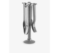 Alessi Alessi Conversational Objects 16-Piece Stainless-Steel Cutlery Set Nocolor