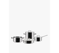 Alessi Alessi Convivio 4-Piece Stainless-Steel Cookware Set Silver 1 Size
