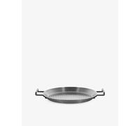 Alessi Alessi Convivio Stainless-Steel and Aluminium Grill Pan 36cm Silver 1 Size