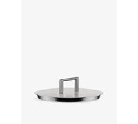Alessi Convivio DC200/16 - Design Lid, 18/10 Stainless Steel, with Steel Knob and PVD Coating, 16 cm, Mat