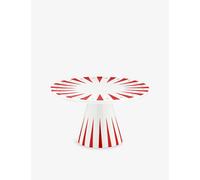 Alessi Alessi Delight Porcelain Cake Stand White And Red 1 Size