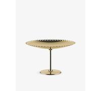 Alessi Alessi Edges Brass Cake Stand Gold 1 Size