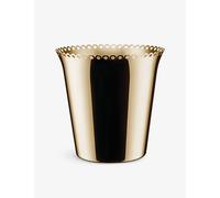 Alessi Alessi Edges Stainless-Steel Ice Bucket Ice Bucket 23cm Gold 1 Size