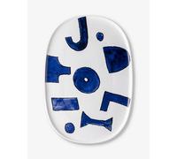 Alessi Alessi Itsumo Oval Porcelain Serving Plate 36cm Blue 1 Size