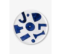 Alessi Alessi Itsumo Yunoki Porcelain Dessert Plates Set Of Four 21cm Blue 1 Size