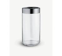 Alessi Alessi Julieta Glass and Stainless Steel Jar 21.6cm Nocolor