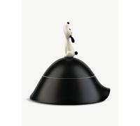 Alessi Alessi Lulà Dog Bowl Black