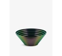 Alessi Alessi Maya Stainless-Steel Basket 25cm Green And Purple 1 Size