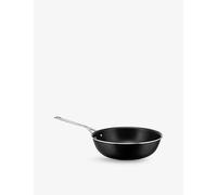 Alessi Alessi Pots&Pans Aluminium and Stainless-Steel Deep Frying Pan 28cm Black 1 Size