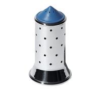 Alessi Salzstreuer aus Edelstahl 18/10 glänzend poliert mit Deckel und Verschluss aus PA, hellblau von Alberto Alessi. Hinweis: Dieser Artikel ist ein Einzelstück. Als Einzelstücke verkaufen wir ungebrauchte und neuwertige Artikel, die KEINE Beschädigungen aufweisen. Das können zum Beispiel Auslaufmodelle, Restposten oder Retourenartikel sein. Da die Artikel zudem oft nur in begrenzter Stückzahl vorhanden sind, sind sie für den Zwischenverkauf vorbehalten. Einzelstücke sind wie alle Designerschnäppchen vom Umtausch ausgeschlossen.