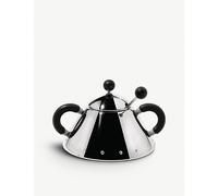 Alessi Alessi Sugar Bowl and Spoon Black