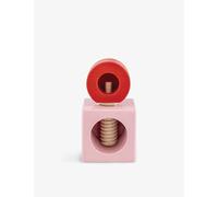 Alessi Alessi Twergi Beach-Wood Nutcracker 11cm x 6cm Pink And Red 1 Size