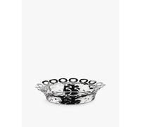 Alessi Alessi Vimini Large Stainless-Steel Basket 27cm Silver 1 Size