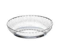 Alessi Alessi wire basket oval 20x28 cm Stainless steel
