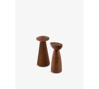 Alessi Alessi Yucatan Wooden Salt and Pepper Grinder 17.5cm Brown 1 Size