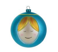 Alessi Madonna Christmas Bauble, Glass, Multi-colour, 8.3 x 8.3 x 8.3 cm