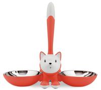 Alessi Cat Accessories, PP,18/10 stainless steel, Orange, red, One Size