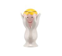 Alessi Angelo Miracolo Agj01 3-Design Crib Figurine in Porcelain, Hand-Decorated, White, One Size