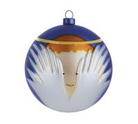 Lassen Sie Ihren Weihnachtsbaum mit den wunderschönen Alessi Weihnachtskugeln erstrahlen. Es handelt sich um die größere Version der Weihnachtskugeln. Jede Kugel misst um die 9 cm . Die Kugeln aus der