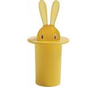 A di Alessi Magic Bunny Toothpick, Yellow (ASG16 Y) , 12 x 8.5 x 35 cm