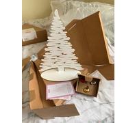 Alessi Bark Steel Christmas Tree - White BM06/30 W Height 30cm Special Edition