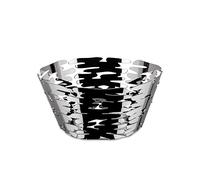 Alessi Barket BM10/21 - Design Centerpiece with Openwork Decoration, 18/10 Stainless Steel, 21 cm