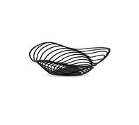 Alessi Trinity ACO02 B - Design Fruit Bowl, in Steel Colored with Epoxy Resin, Medium, Black