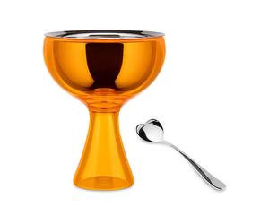 Alessi Big Love Orange Bowl And Spoon