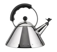 Alessi Bird Shaped Whistle 1.7L Kettle Black