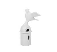 Alessi Bird Whistle, White, Ceramic, Spare Part for Hob Kettle