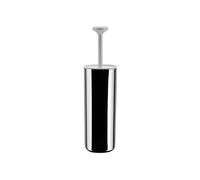 Alessi Birillo toilet brush white-stainless steel