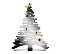 Alessi BM06 Bark for Christmas Christmas Ornament - Steel AISI 430 Mirror Polished with Magnets in Porcelain