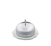 Alessi butter dish (12cm) - Silver One Size