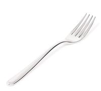 Alessi Caccia Table Fork 4 Prongs, Set of 6 (LCD01/2R4), Silver, L 19,8cm