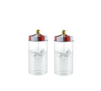 Alessi - Circus Collection MW68S2 Circus Spice Jars 14cl, Set of 2