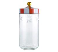 Alessi Circus Glass Storage Jar with Hermetic Lid 150cl
