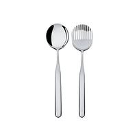 Ein Salatbesteck , das seinesgleichen sucht: Das ist das IS02/14 Besteckset , entworfen von der ausgezeichneten Designerin Inga Sempé . Das Design der Collo-alto-Kollektion , zu der auch das Salatbesteck IS02/14 von Alessi zählt, lebt von Kontrasten: Gerade fügen sich an gewölbte Linien, großzügiges und reduziertes Volumen treffen aufeinander und verbinden sich zu einer Einheit. Besonders charakteristisch ist der langgezogene Hals, der dem Besteck Eleganz und Leichtigkeit verleiht. Servieren Sie Ihre Salate ab sofort mit dem edlen IS02/14 Salatbesteck von Alessi und bestellen Sie das Set hier im Online-Shop .