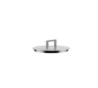 Alessi Convivio DC200/16 - Design Lid, 18/10 Stainless Steel, with Steel Knob and PVD Coating, 16 cm, Mat