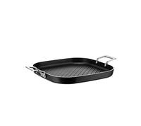 Alessi Black Aluminium and Magnetic Steel Grill Pan 29cm