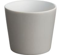 Alessi DC03/41 LG Tonale Stoneware Beaker, Light Grey - Set of 4