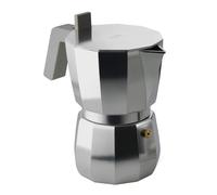 Alessi DC06/6 Espresso coffee maker, Aluminium 6 tazze, Silver