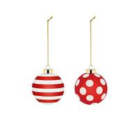 NZ04SET2 Delight Christmas Tree Bauble Set Alessi SINGLE PIECES