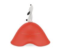 Alessi Dog Accessories, 18/10 stainless steel,thermoplastic resin, One Size,Orange,Red