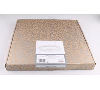 Alessi Dressed Serving Plate White Porcelain with Relief Decoration New in Box