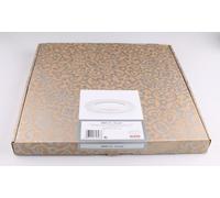 Alessi Dressed Serving Plate White Porcelain with Relief Decoration New in Box